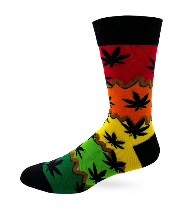 Men Crew Socks My Fav Herb