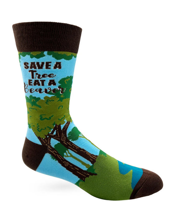 Socks Save Tree Eat Beaver