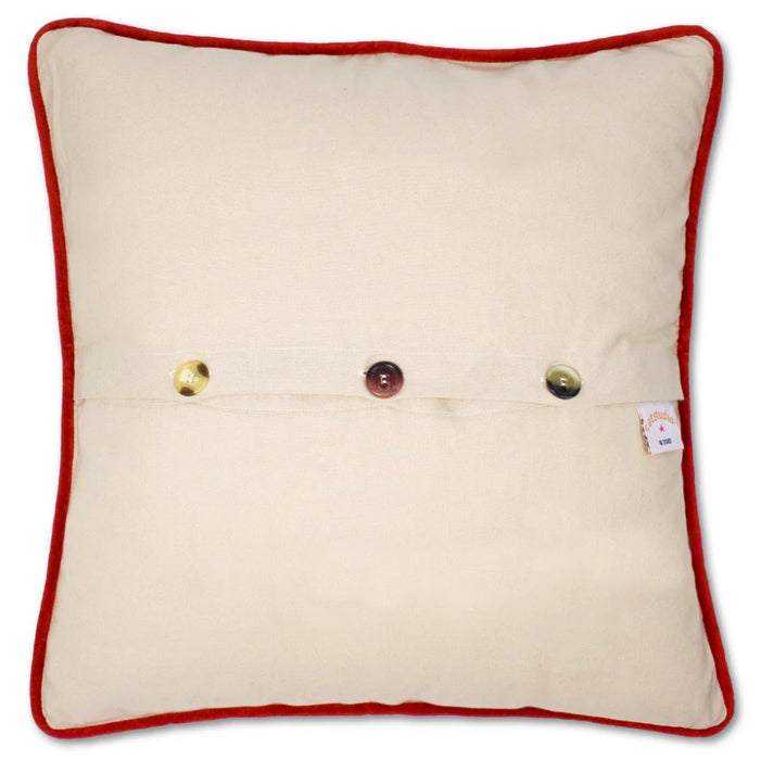 Pillow Embroidered South Pole