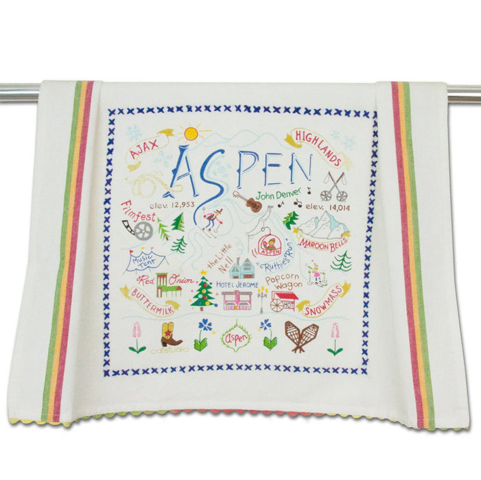 Dish Towel Ski Aspen