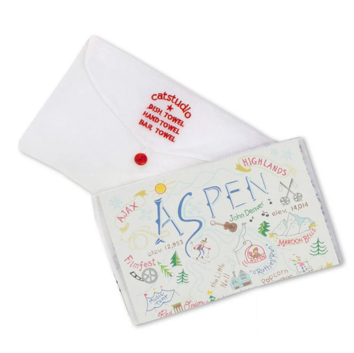 Dish Towel Ski Aspen