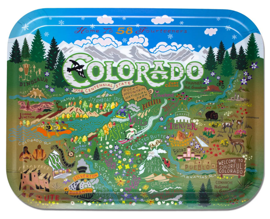 Tray 14x11 Colorado