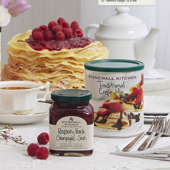 Jam Raspberry Peach Champagne 13oz