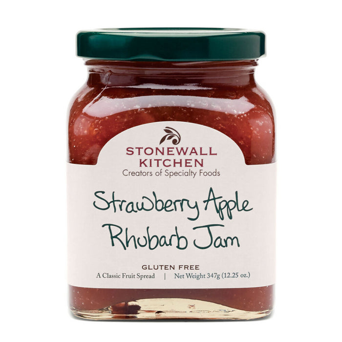 Jam Strawberry Apple Rhubarb 13oz