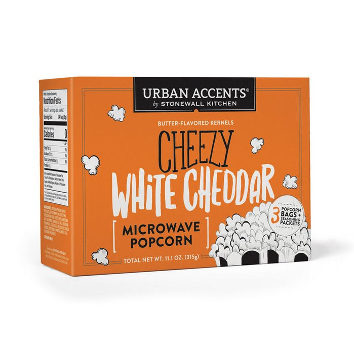 Microwave Popcorn Cheezy White Cheddar