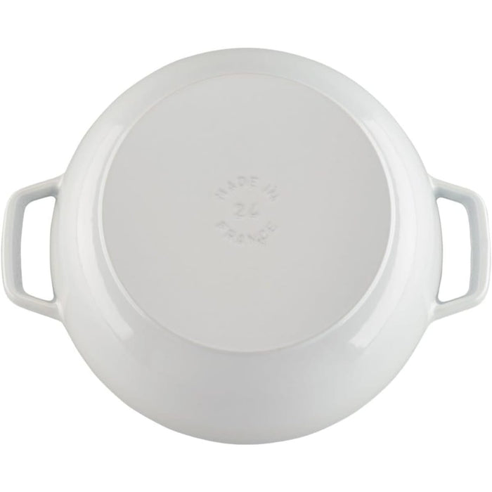 French Oven White 3.75 Qt
