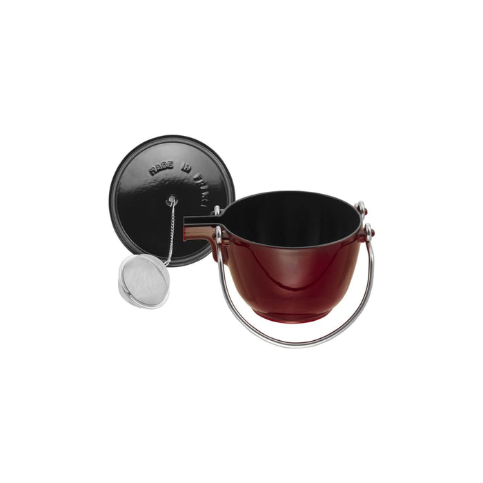 1-qt Round Tea Kettle - Grenadine
