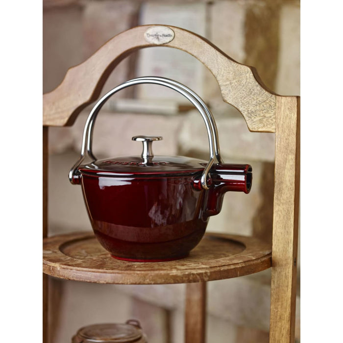 1-qt Round Tea Kettle - Grenadine