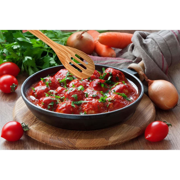 Spoon Slotted Olivewood 12in