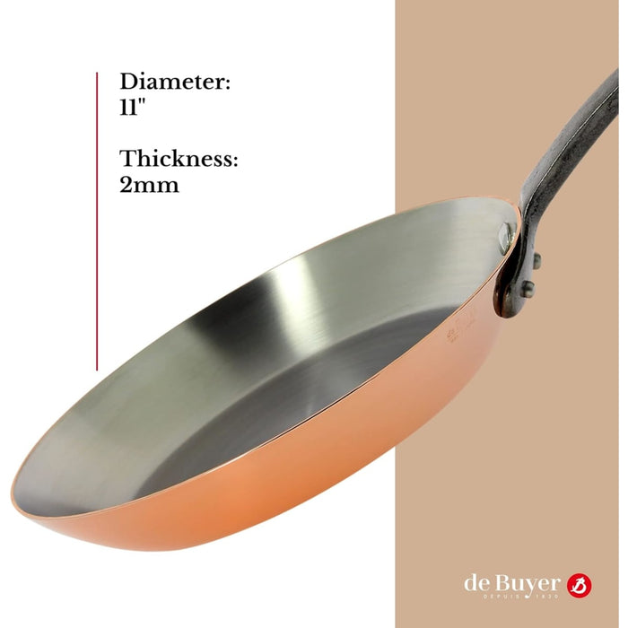 Pan Saute Tradition Copper 11"