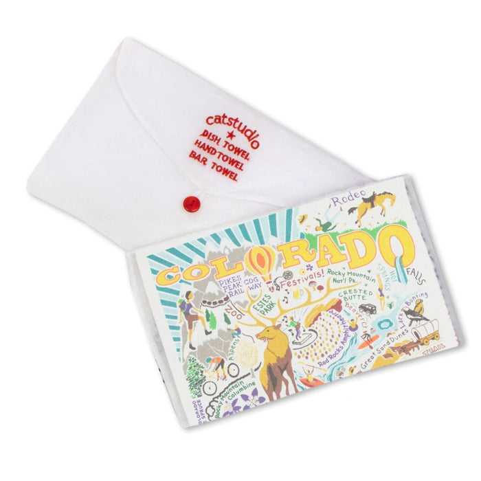 Dish Towel Colorado Summer