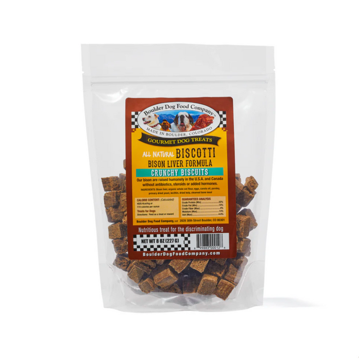 Liver Biscotti Bison 8oz