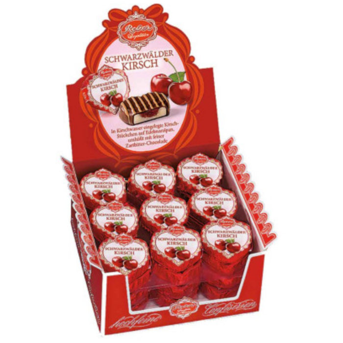 Black Forest Cherry Hearts Reber