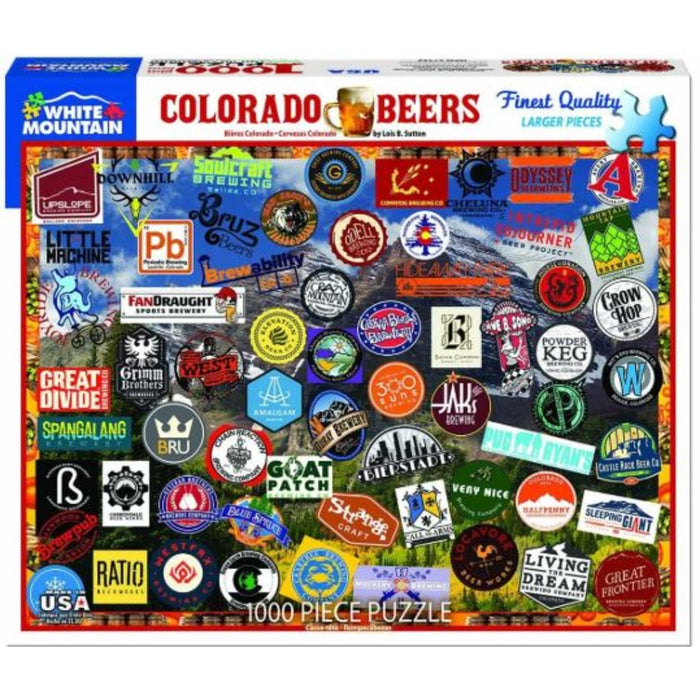 Puzzle 1000pc Colorado Beers