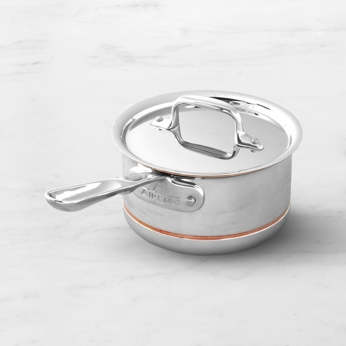 Pan Sauce 3Qt w/Loop Copper Core