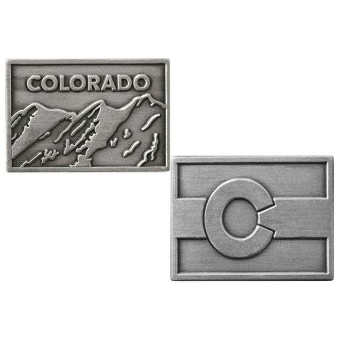 FINAL SALE Badge Colorado Metal