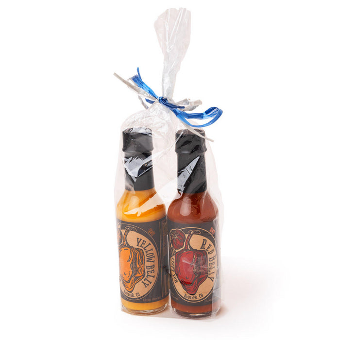 Set Red & Yellow Belly Hot Sauce