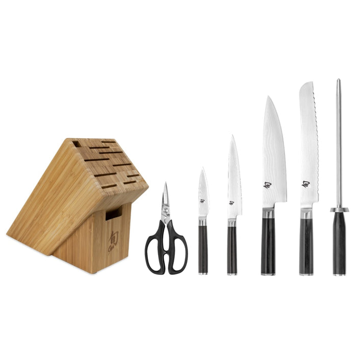 Block Set 7pc Bamboo