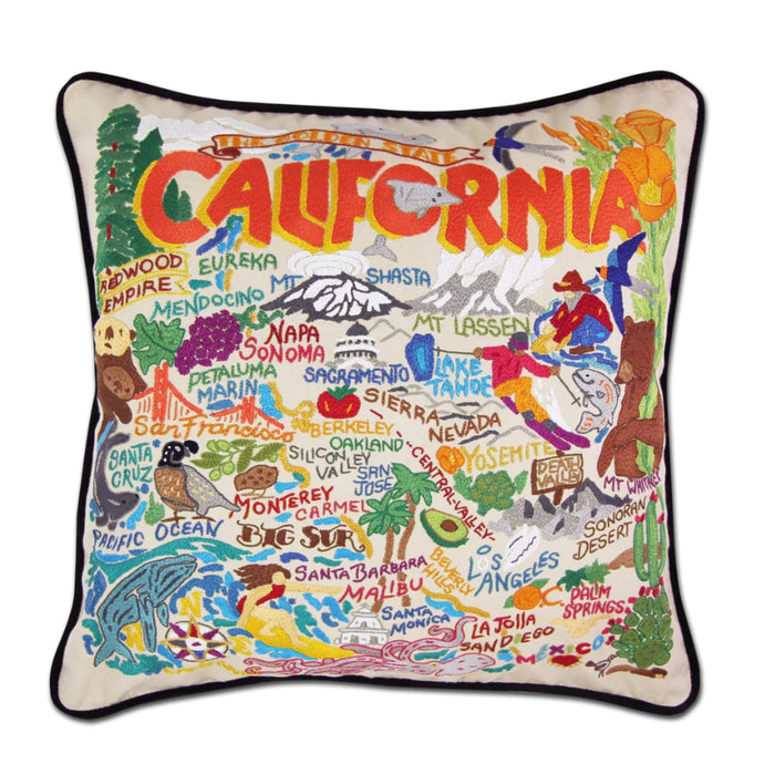 Pillow California Black Piping (Assorted 5)