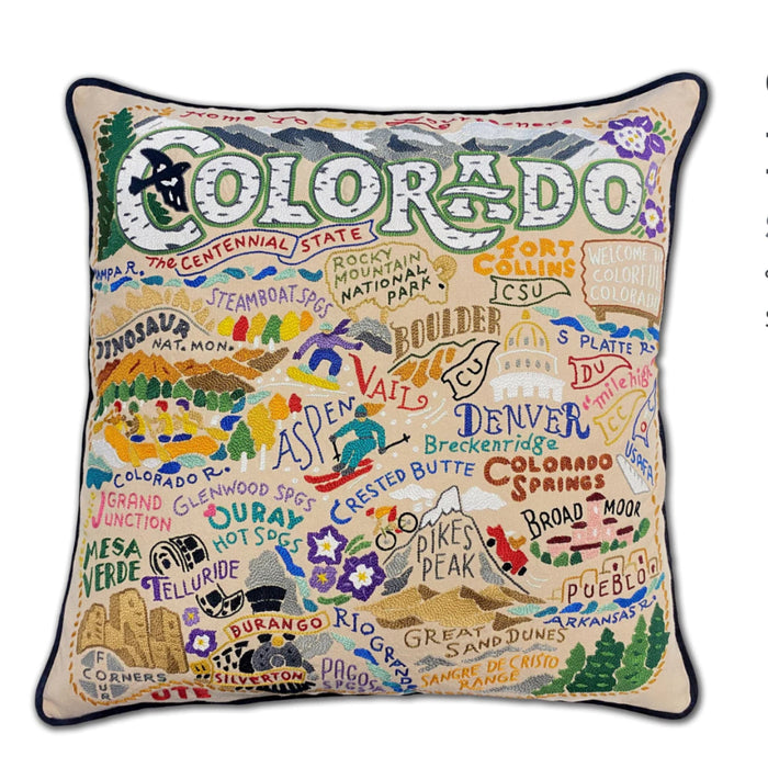 Pillow Emb Colorado (Assorted 5)