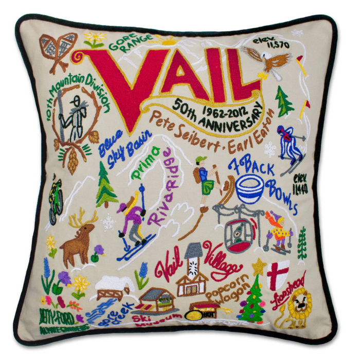 Pillow Ski Vail (Assorted 5)