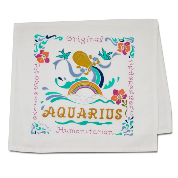 Dish Towel Aquarius