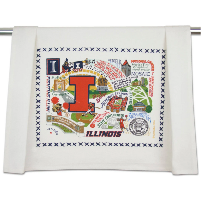 Dish Towel University of Illinois