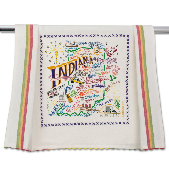 Dish Towel Indiana