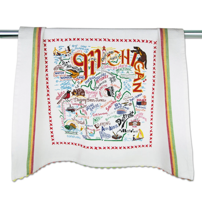 Dish Towel Michigan