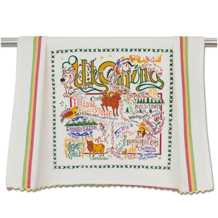 Dish Towel Wyoming
