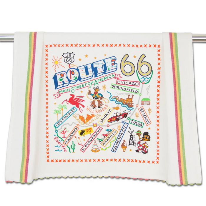 Dish Towel Route 66