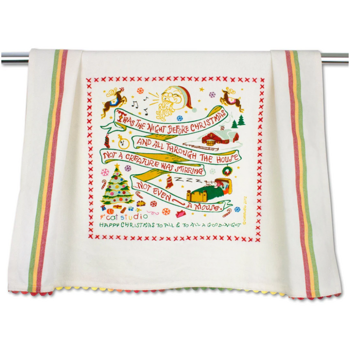 Dish Towel Night Before Christmas