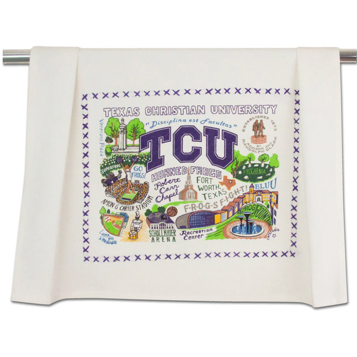 Dish Towel Texas Christian U