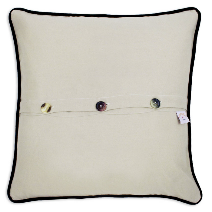 Pillow Embroidered New York State