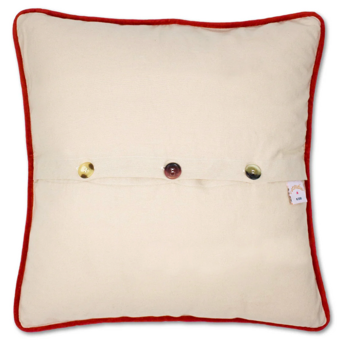 Pillow Embroidered South Pole