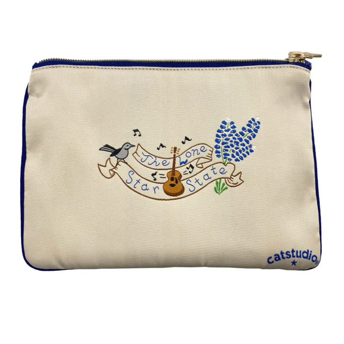 Pouch Zipper Texas