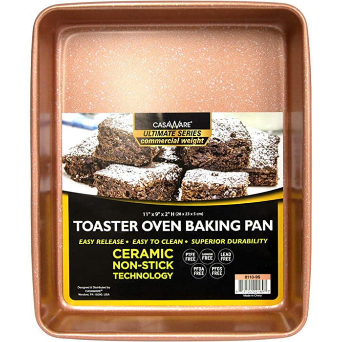 Ult Toaster Oven Baking 11" x 9" x 2" Rose G