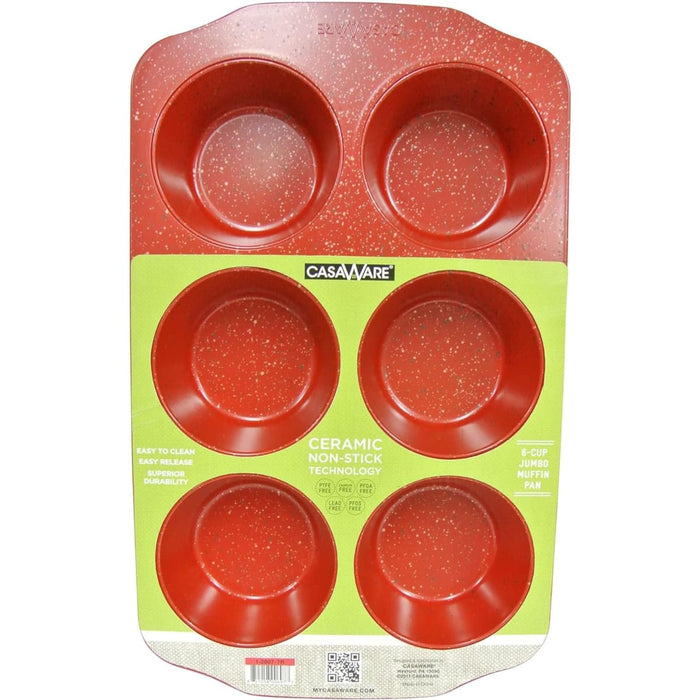 Pan Muffin Jumbo Red