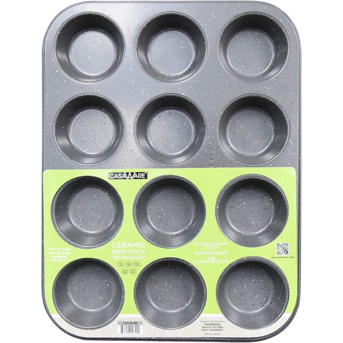Pan Muffin Mini 12 Cup Silver
