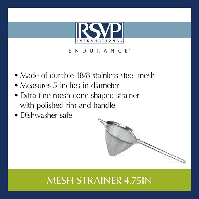 Strainer 5 Conical SS