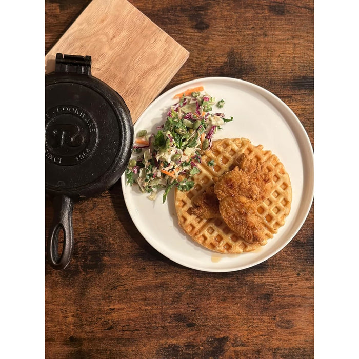 Iron Waffle Cast Iron