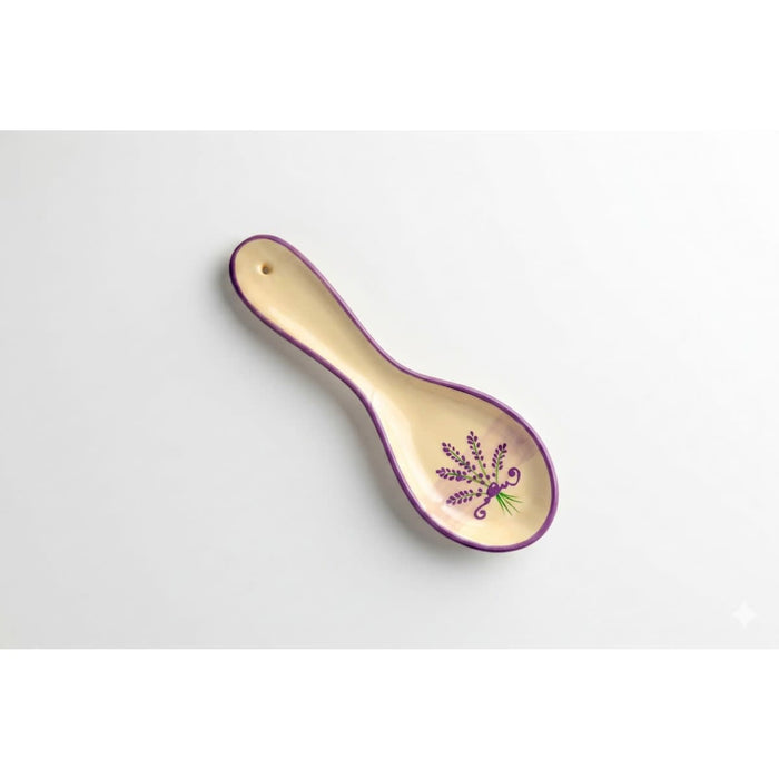 Spoon Rest 7in Lavender