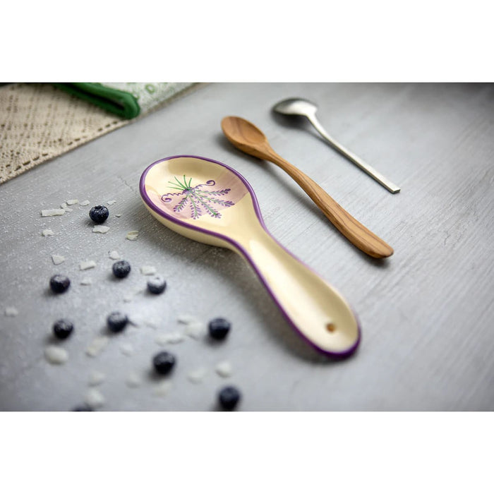 Spoon Rest 7in Lavender