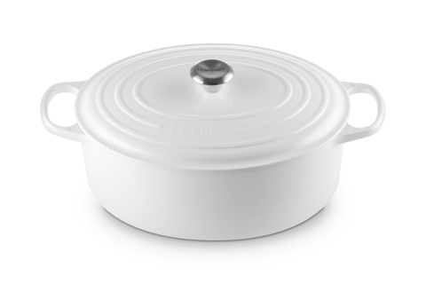 Oven Dutch 9.5qt Oval White