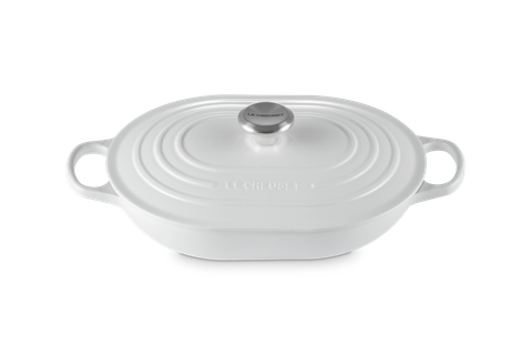 Casserole 3.75qt Signature Oval White