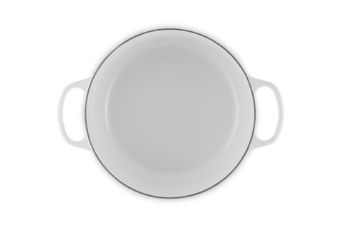 French Oven 5.5Qt White