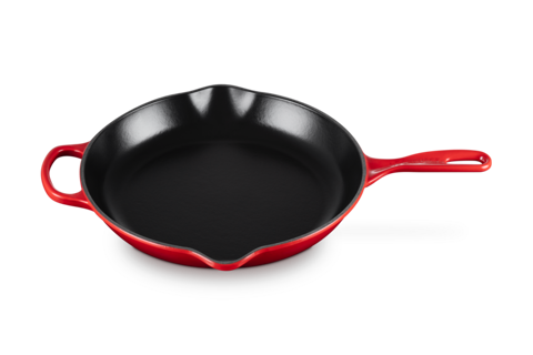 Skillet 11.75 Iron Handled Cerise