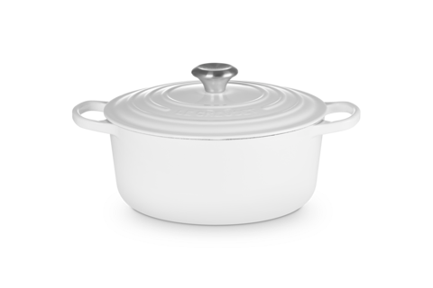 French Oven 5.5Qt White