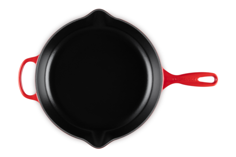 Skillet 11.75 Iron Handled Cerise