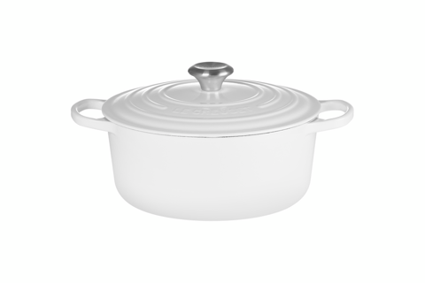 French Oven 5.5Qt White